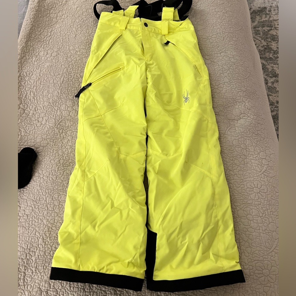 Spyder kids insulated ski pants